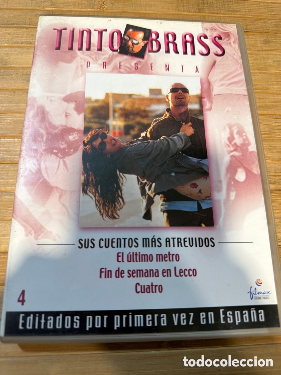 Cine: Tinto brass Presenta sus cuentos m&aacute;s atrevidos ( El &uacute;ltimo metro + ) DVD SEMINUEVO