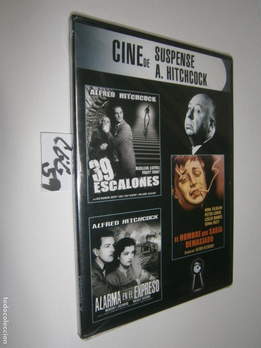Cine: PELICULA DVD - CINE DE SUSPENDE A. HITCHCOCK