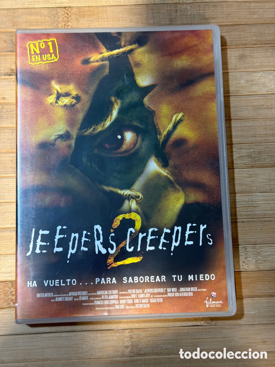 Cine: Jeepers Creepers 2 - DVD SEMINUEVO -