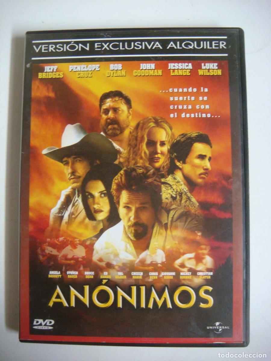Cine: D.V.D. DE ANONIMOS CON JEFF BRIDGES-(G)-CAJ-N&ordm;2