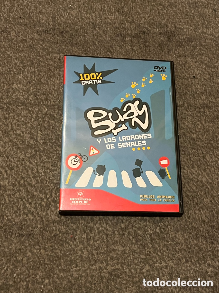 Cine: DVD infantil. BUAY Y LOS LADRONES DE SE&Ntilde;ALES. Instituto Mapfre de Seguridad Vial