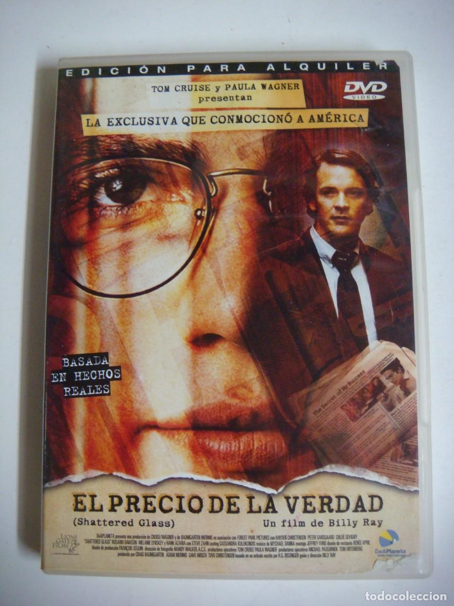Cinema: D.V.D. DE EL PRECIO DE LA VERDAD CON TOM CRUISE-(G)-CAJ-N&ordm;-2