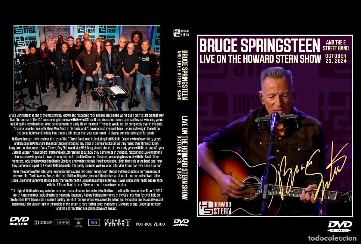 Cinema: BRUCE SPRINGSTEEN. LIVE AT HOWARD STERN SHOW 2024. DVD.