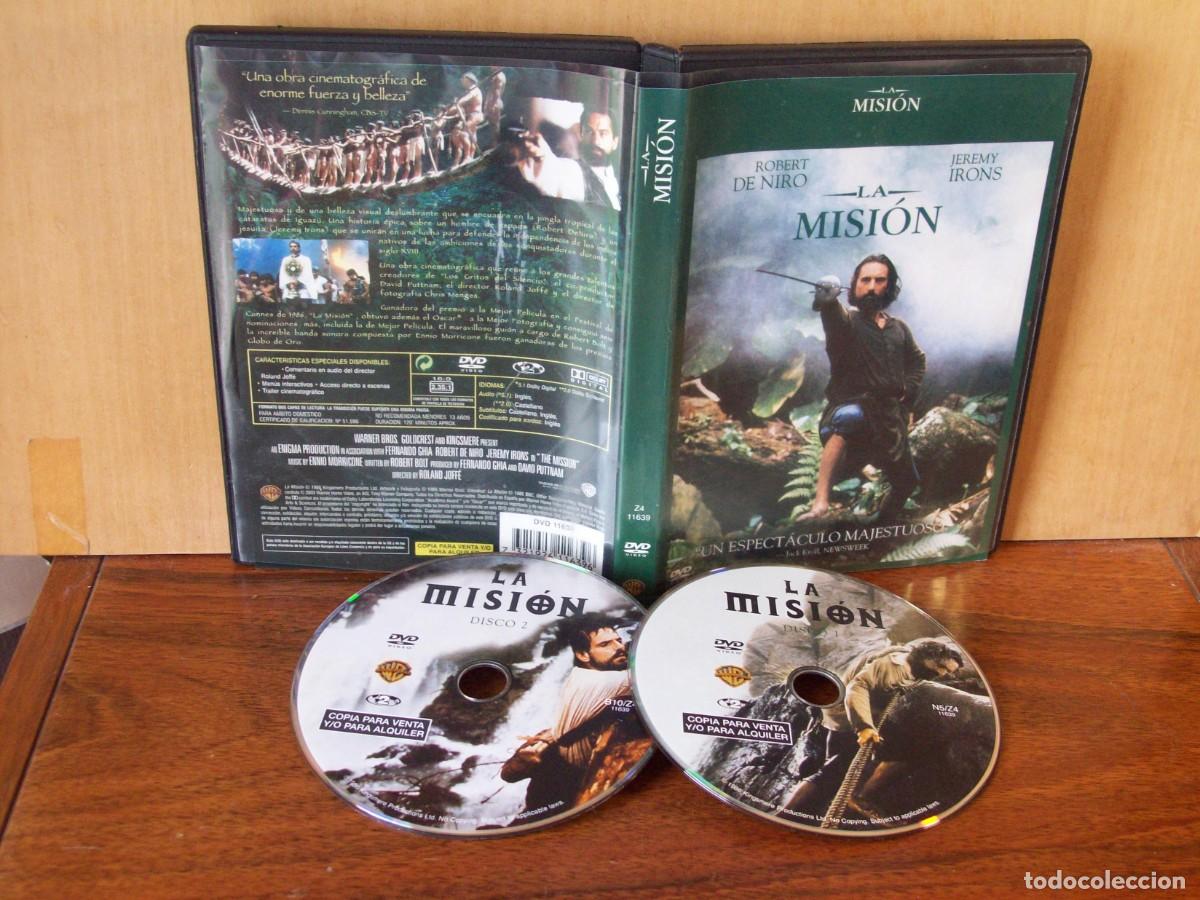 Cine: LA MISION - ROBERT DE NIRO - JEREMY IRONS - DOBLE DVD