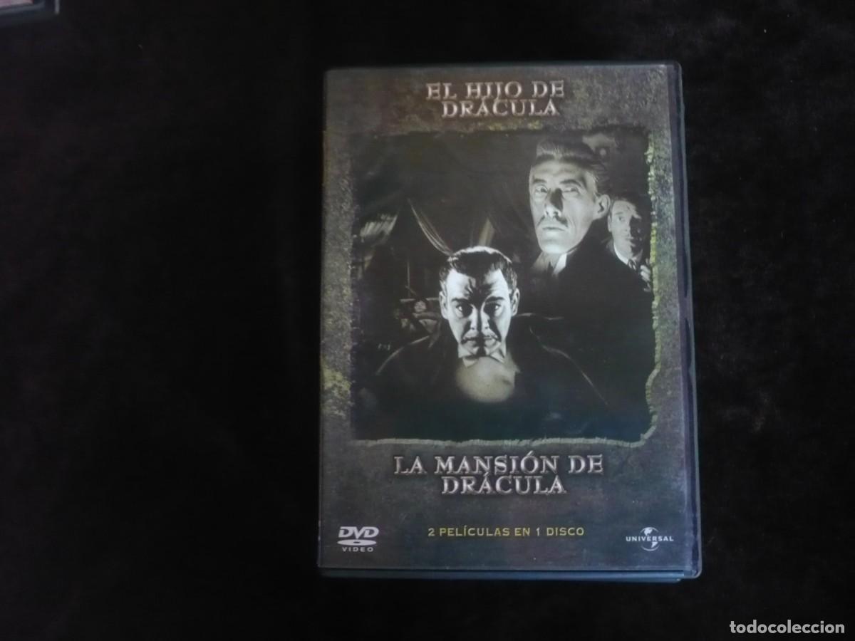Cine: el hijo de dracula + la mansion de dracula - dvd como nuevo