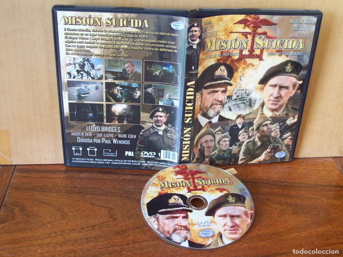 Cine: MISION SUICIDA - LLOYD BRIDGES - ANDREW KEIR - SUE LLOYD - MARK EDEN - DVD