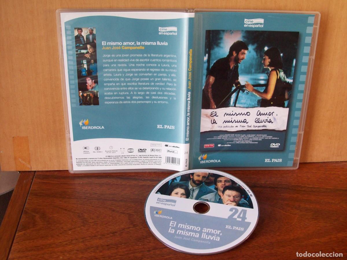 Cine: EL MISMO AMOR, LA MISMA LLUVIA - RICARDO DARIN - SOLEDAD VILLAMIL - DVD CAJA FINA EL PAIS PERIOD