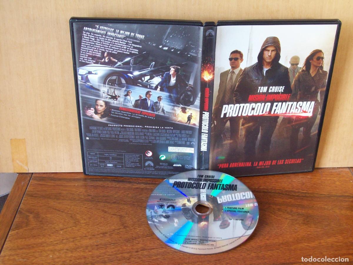Cine: MISION : IMPOSIBLE - PROTOCOLO FANTASMA - TOM CRUISE - JEREMY RENNER - DVD
