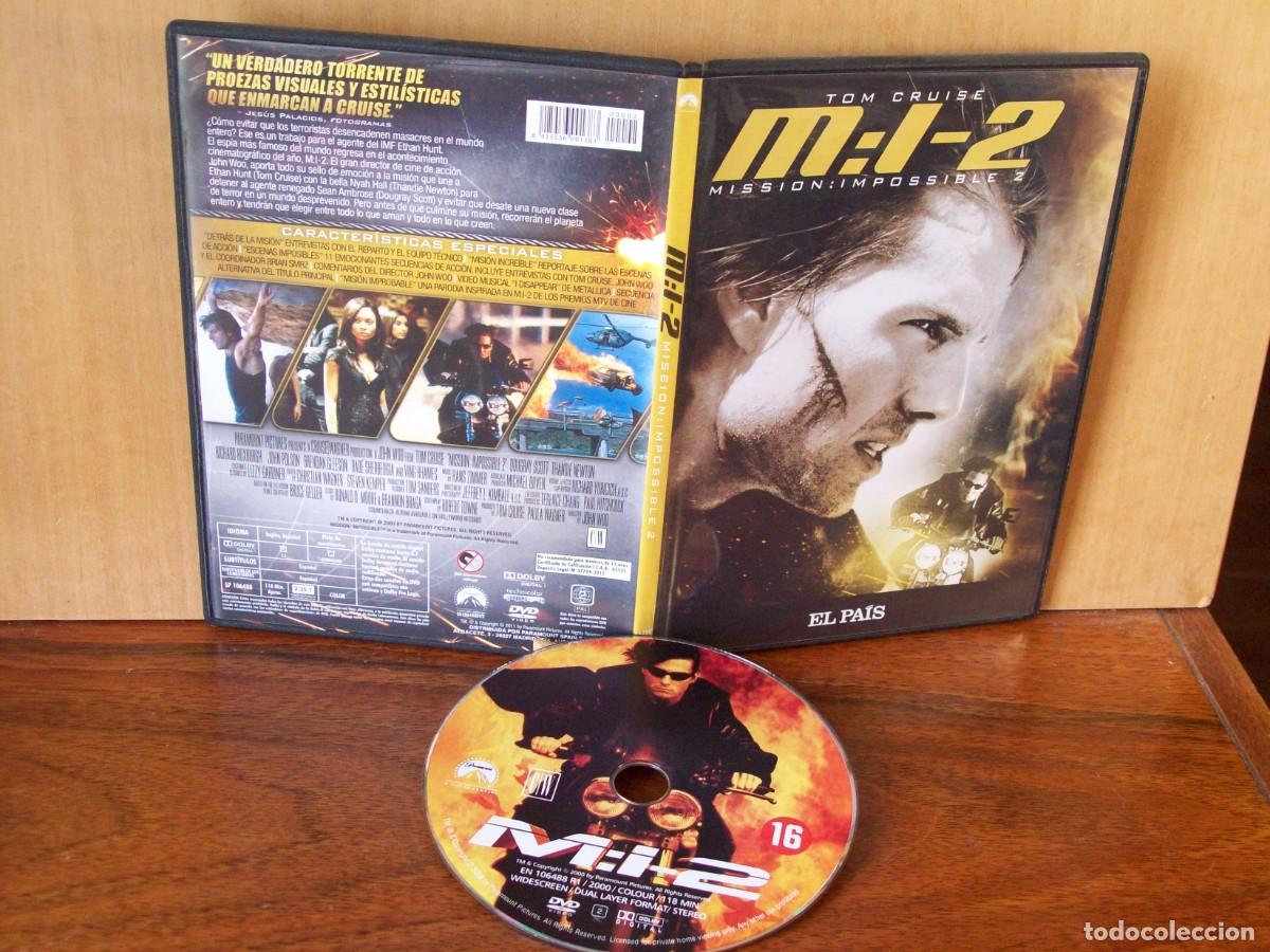 Cine: M : I - 2 - MISION IMPOSIBLE 2 -TOM CRUISE - DOUGRAY SCOTT - DVD CAJA FINA EL PAIS