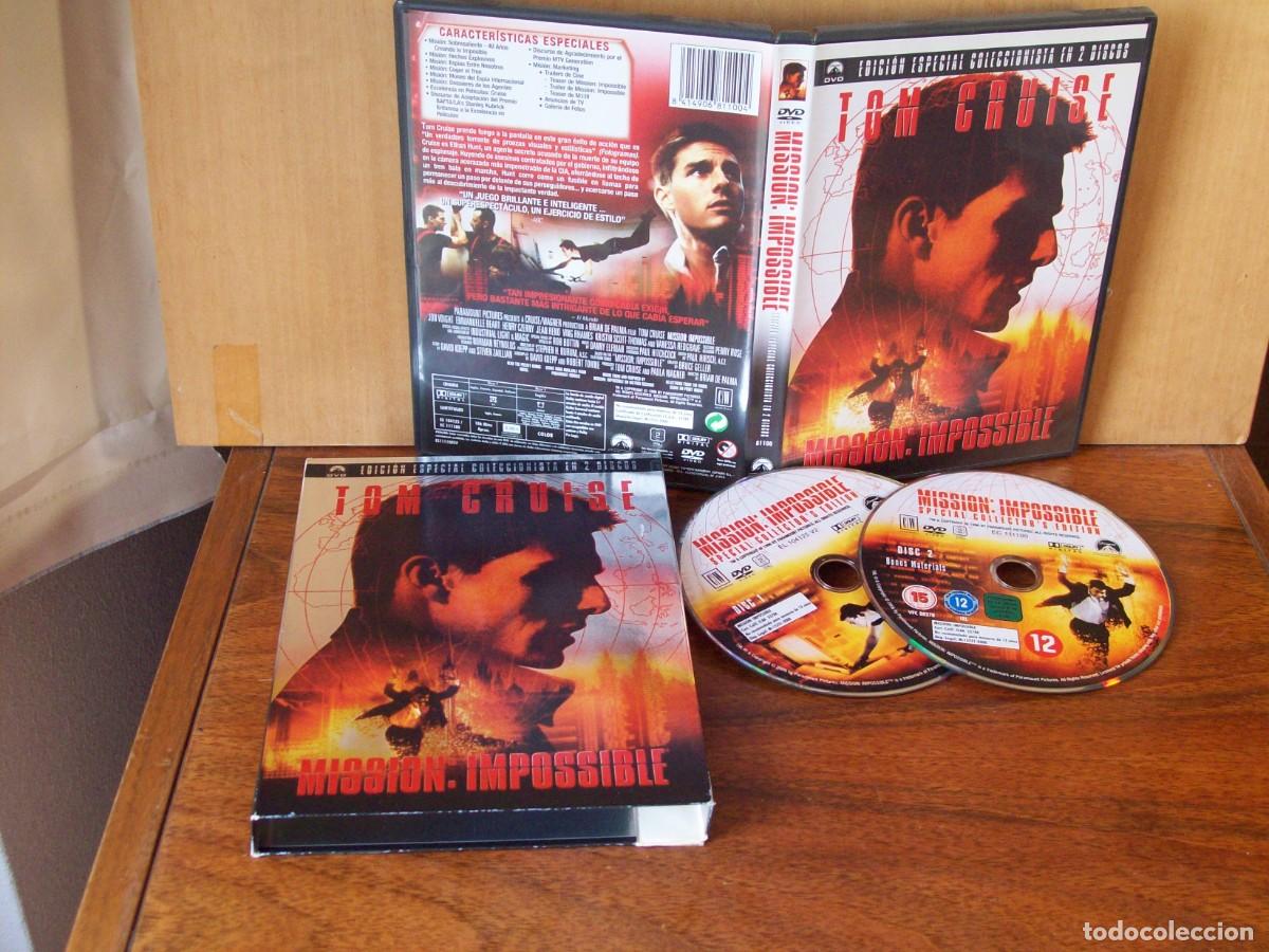 Cine: MISSION : IMPOSSIBLE - TOM CRUISE - JON VIGHT - DOBLE DVD ESTUCHE CARTON EDICION ESPECIAL