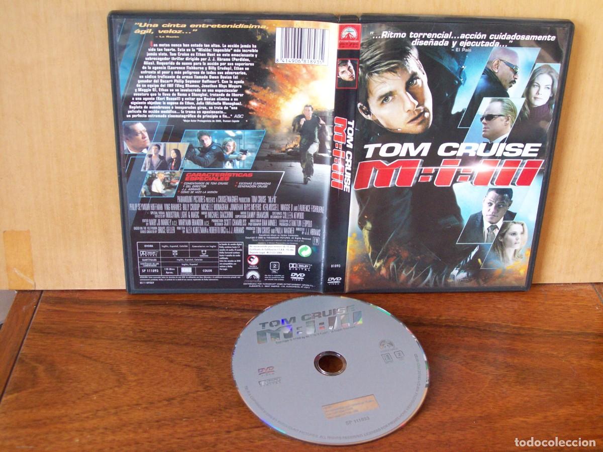 Cine: M : I : III MISION IMPOSIBLE III - TOM CRUISE - PHILLIP SEYMUR HOLLMAN - DVD