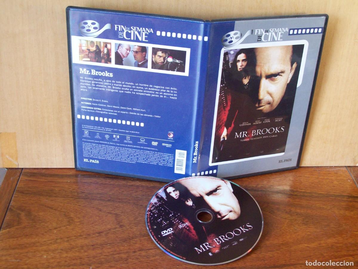 Cine: MR. BROOKS - KEVIN COSTNER - DEMI MOORE - DANE COOK - DVD CAJA FINA EDICION EL PAIS