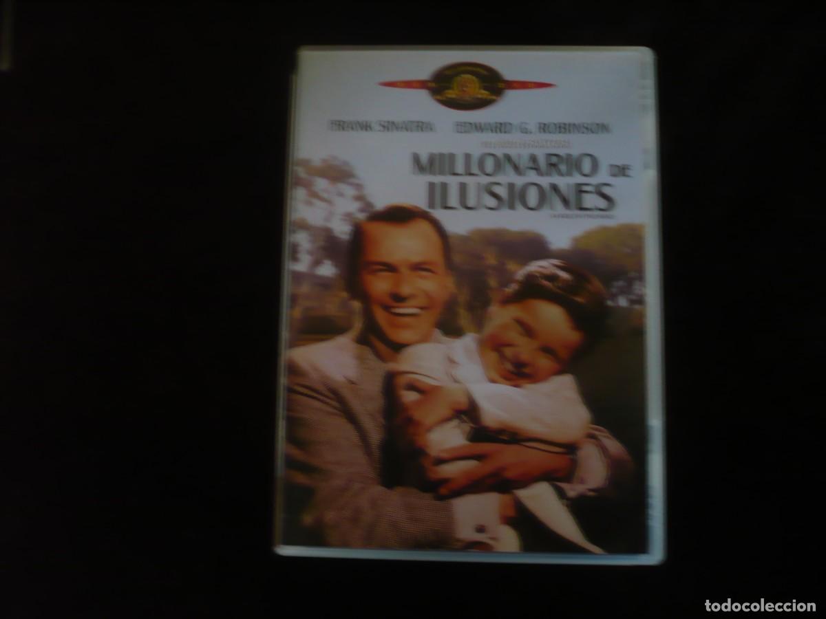 Cine: millonario de ilusiones - frank sinatra - dvd casi como nuevo