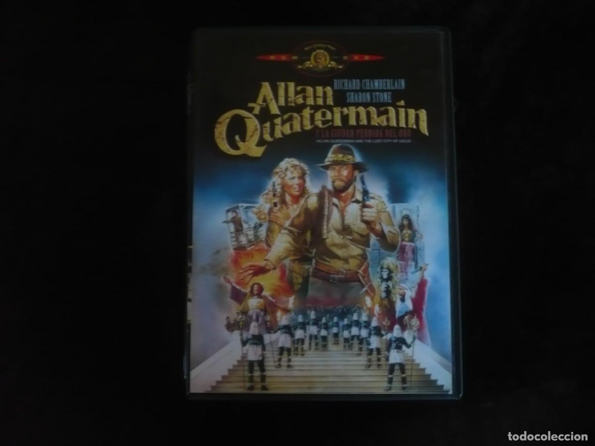 Cine: allan quatermain y la ciudad perdida del oro - dvd como nuevo