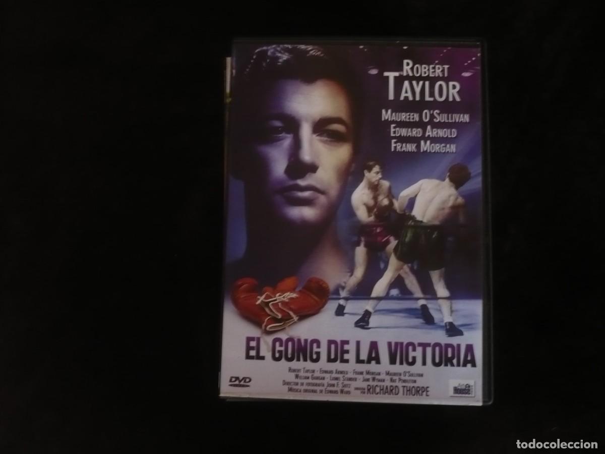 Cine: el gong de la victoria - robert taylor - dvd casi como nuevo