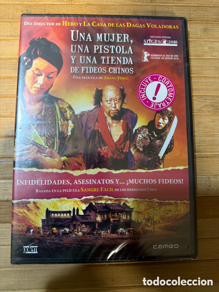 Cine: Una mujer , una pistola y una tienda de fideos chinos DVD - Precintado -