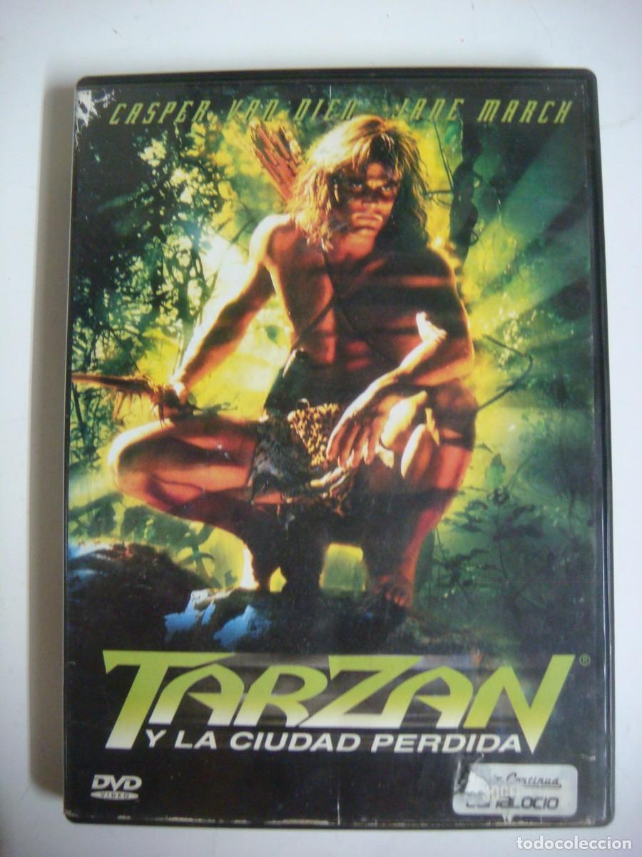 Cine: D.V.D. DE TARZAN Y LA CIUDAD PERDIDA-(G)-CAJ-N&ordm;-3