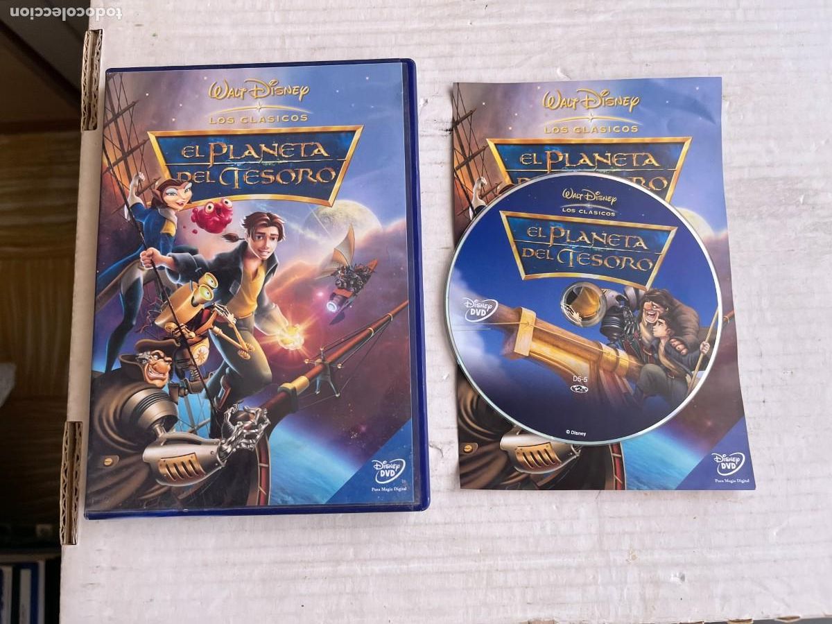 Cine: EL PLANETA DEL TESORO WALT DISNEY - PELICULA DVD KREATEN