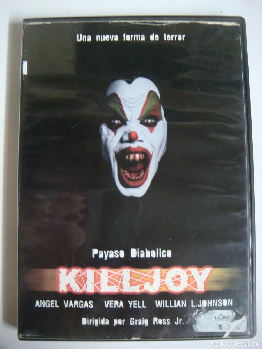 Cine: D.V.D. DE PAYASO DIABOLICO KILLJOY CON ANGEL VARGAS-(G)-CAJ-N&ordm;-3