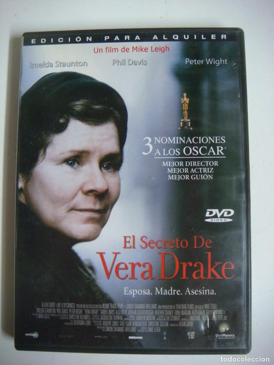 Cine: D.V.D. DE EL SECRETO DE VERA DRAKE CON IMELDA STAUNTON-(G)-CAJ-N&ordm;-3