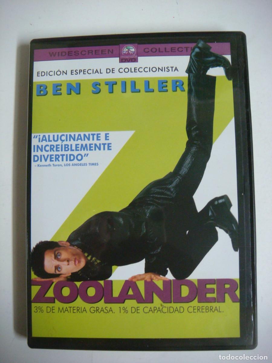 Cine: D.V.D. DE ZOOLANDER CON BEN STILLER-(G)-CAJ-N&ordm;-3