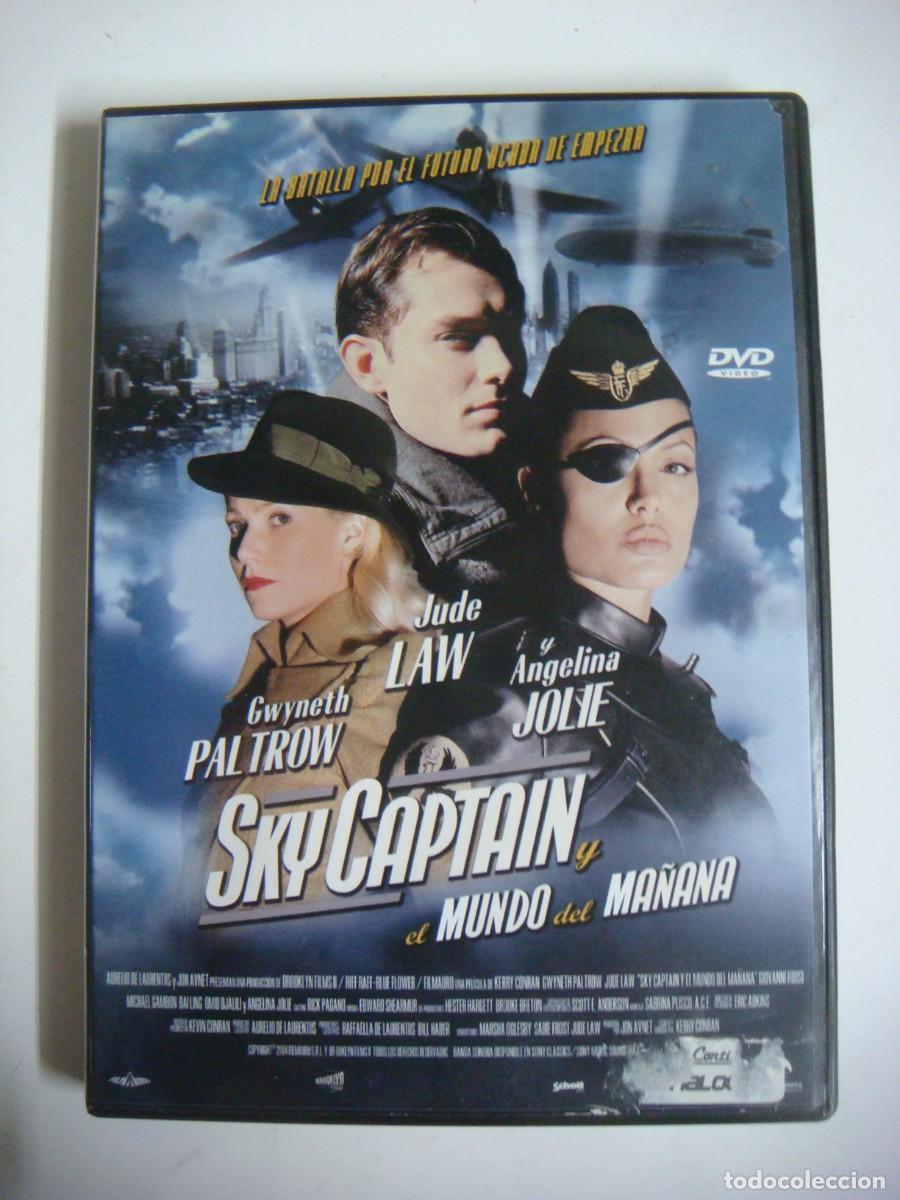 Cine: D.V.D. DE SKY CAPTAIN CON GWYNETH PALTROW Y JUDE LAW-(G)-CAJ-N&ordm;-3