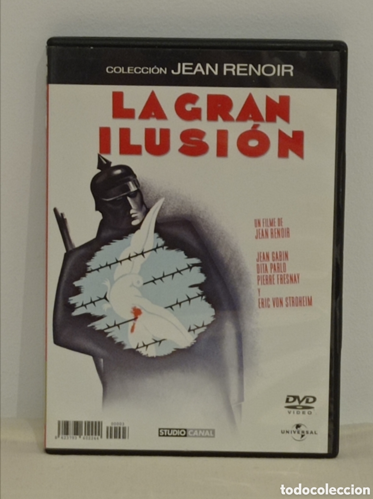 Cine: LA GRAN ILUSION, J.RENOIR (1939): J.GABIN -COMO NUEVA-