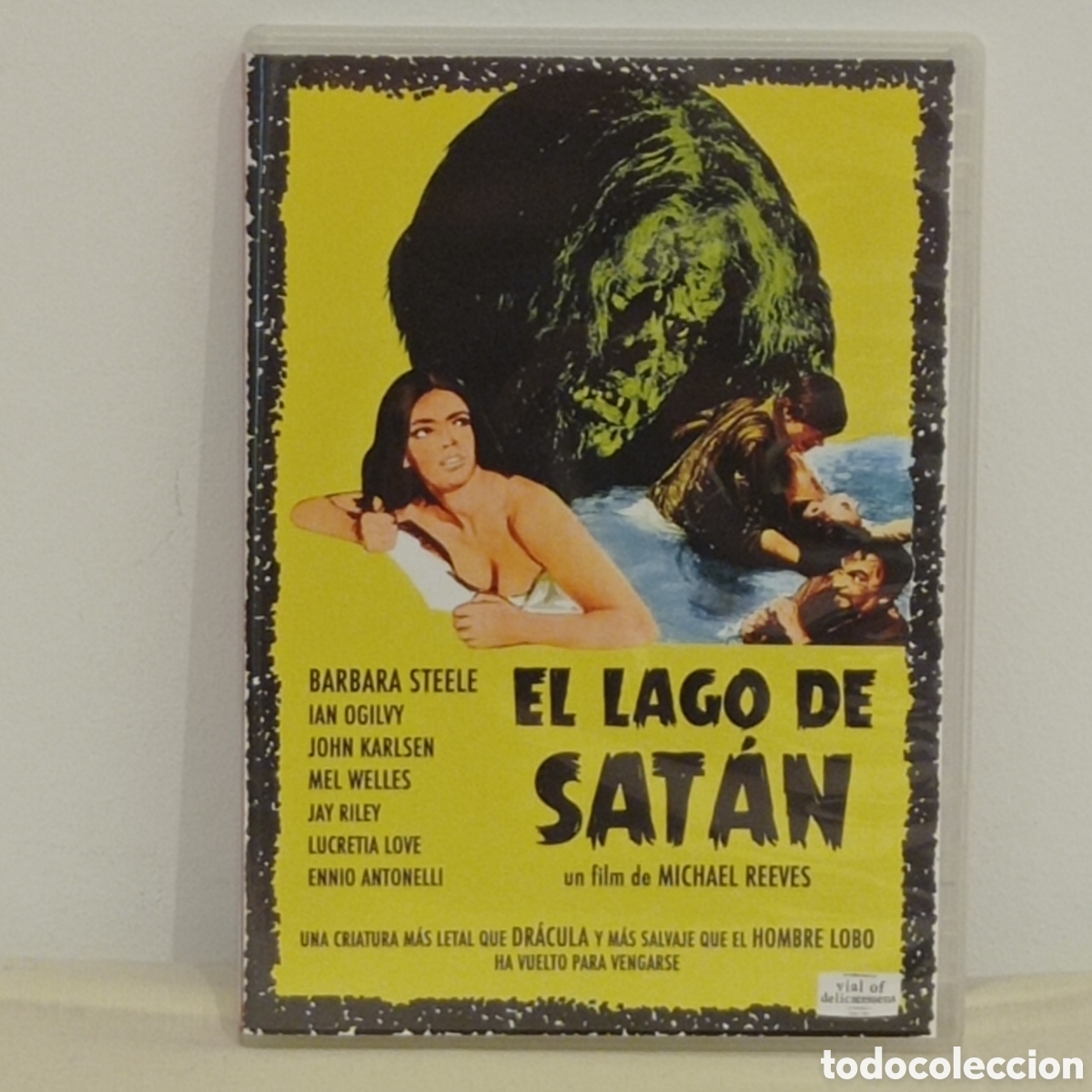 Cine: EL LAGO DE SAT&Aacute;N, M.REEVES (1966): B.STEELE -COMO NUEVA-