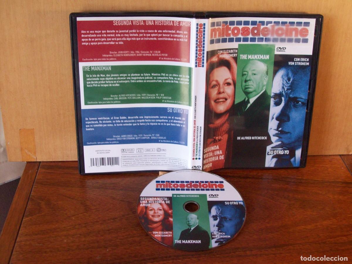 Cine: MITOS DEL CINE: SEGUNDA VISTA: UNA HISTORIA DE AMOR - THE MANXMAN- SU OTRO YO - 1 DVD