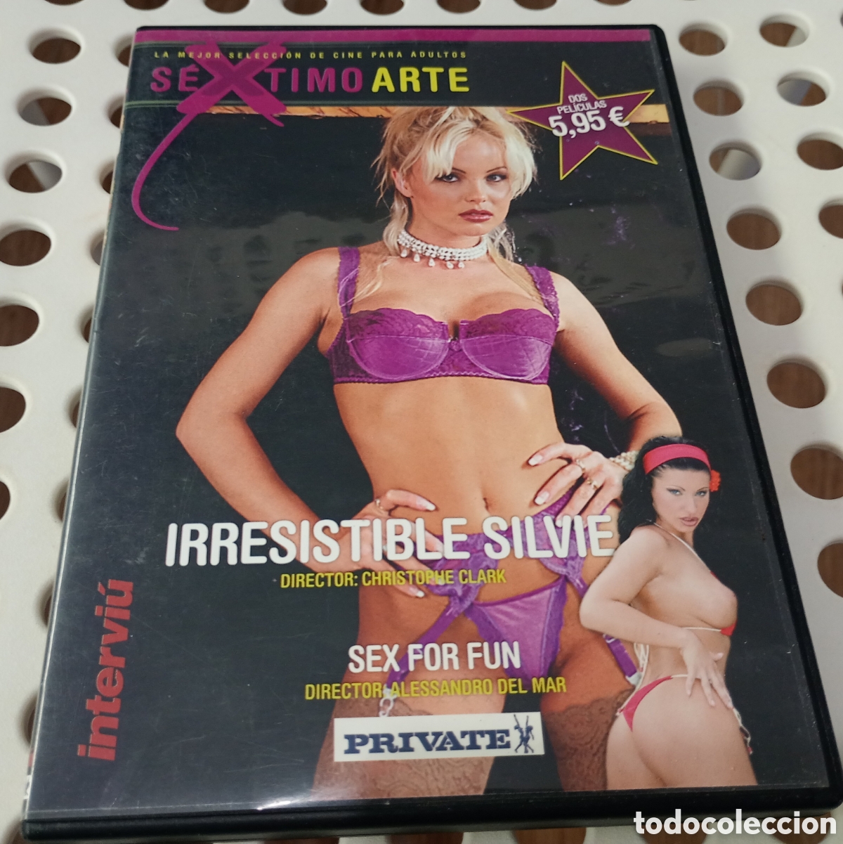 Cine: Sextimo arte DVD irresistible Silvie y sex For fun ADULTOS Silvia Saint