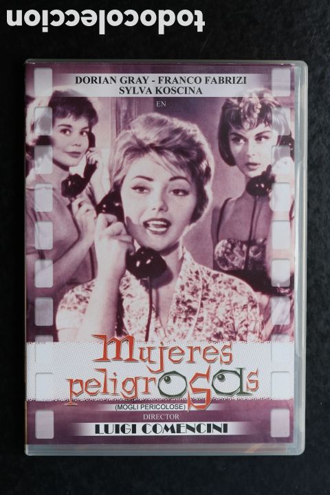 Cine: DVD. MUJERES PELIGROSAS. Luigi Comencini. Como nuevo.