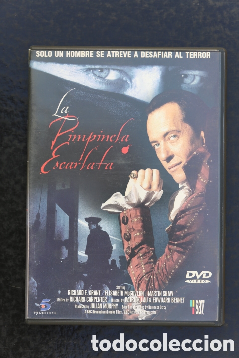 Cine: DVD. LA PIMPINELA ESCARLATA. Richard E. Grant (Warlock). 2 discos