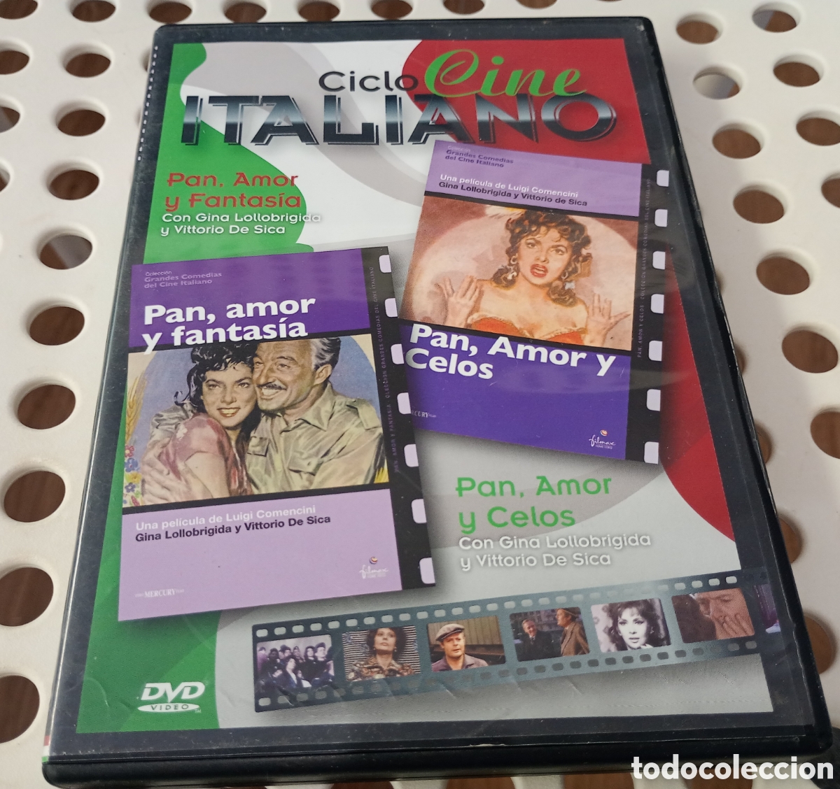 Cine: Cine ciclo italiano DVD pan amor y fantas&iacute;a y pan amor y celos