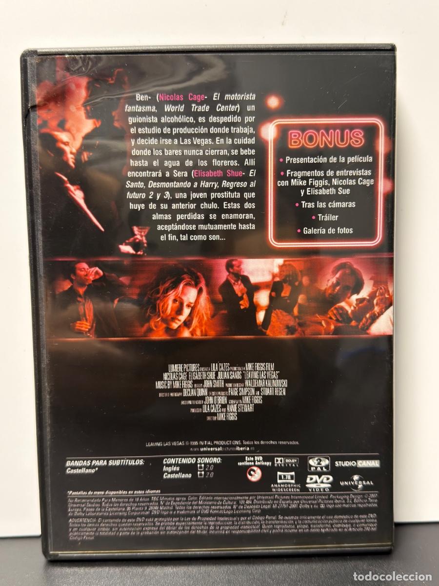 Cine: Leaving Las Vegas (DVD) - Foto 2