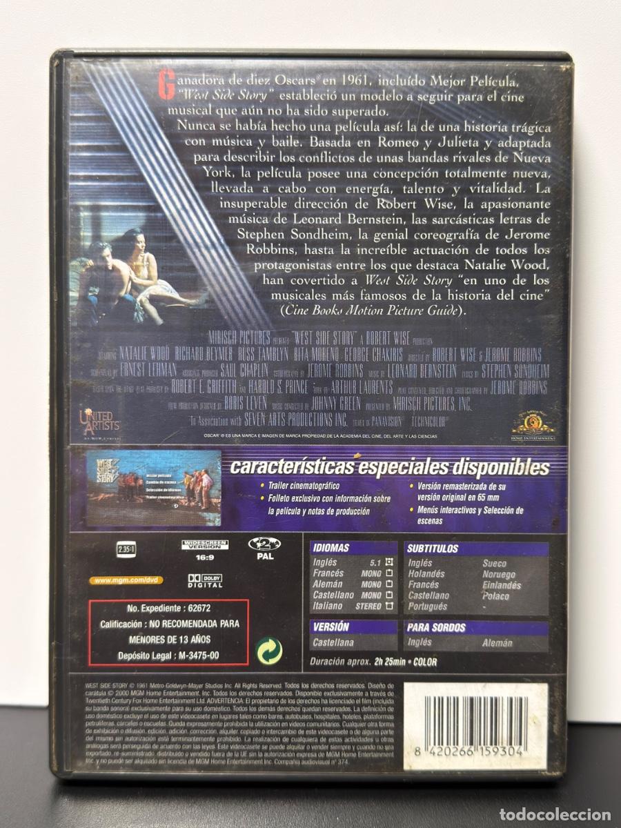 Cine: West Side Story (DVD) - Foto 2