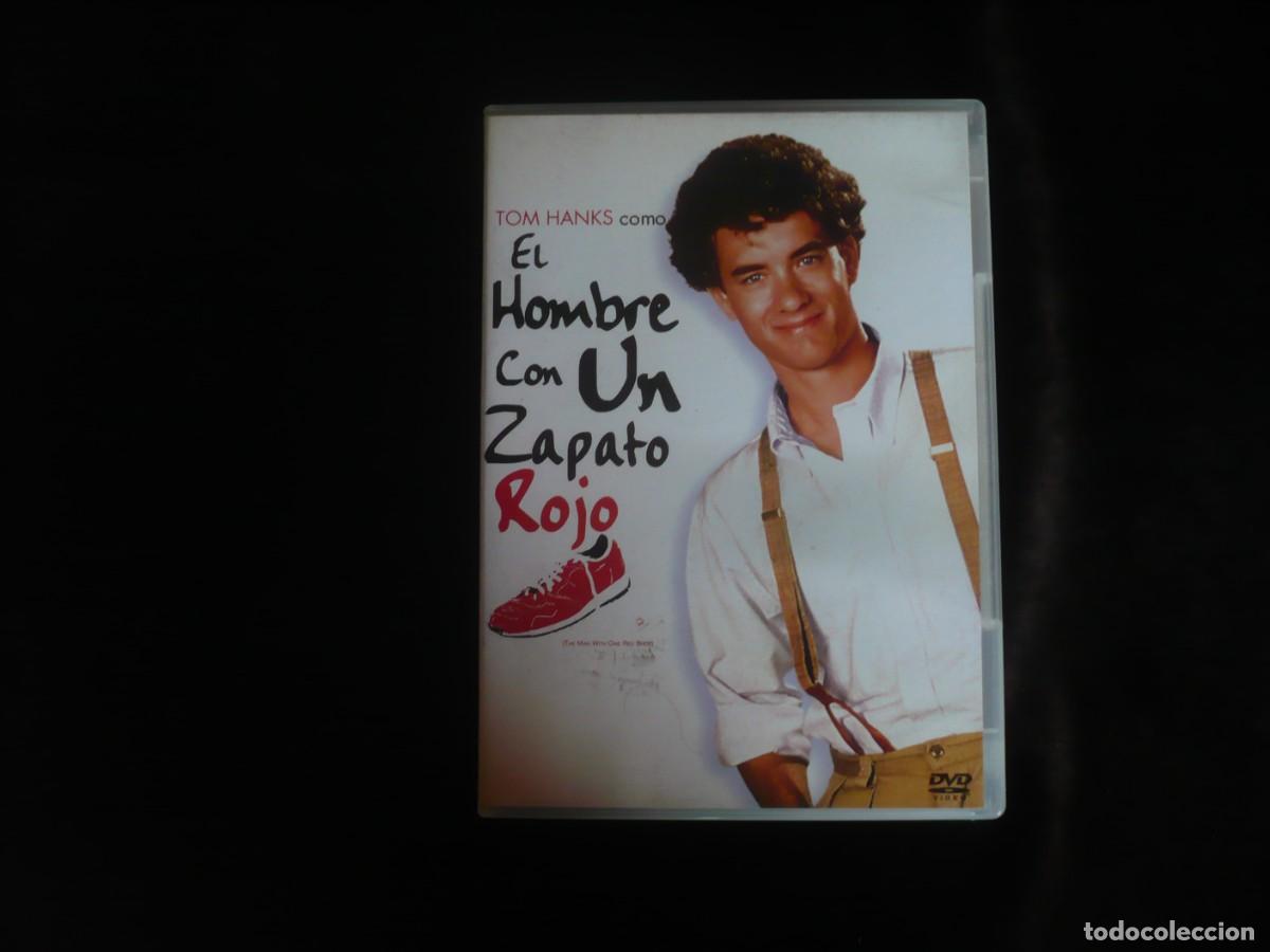 Cine: el hombre con un zapato rojo - tom hanks - dvd casi como nuevo