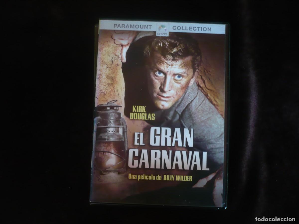 Cine: el gran carnaval - kirk douglas - dvd como nuevo