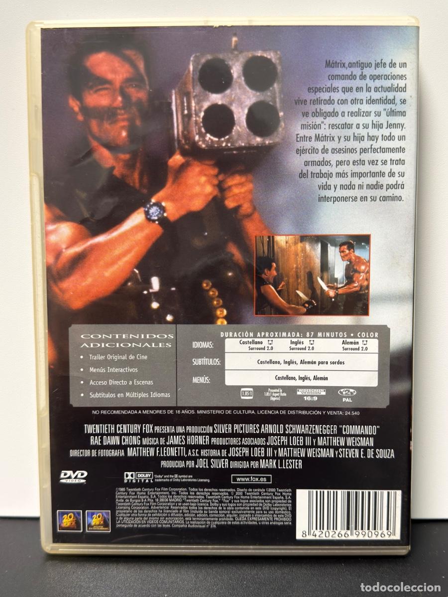 Cine: Commando (DVD) Schwarzenegger - Foto 2