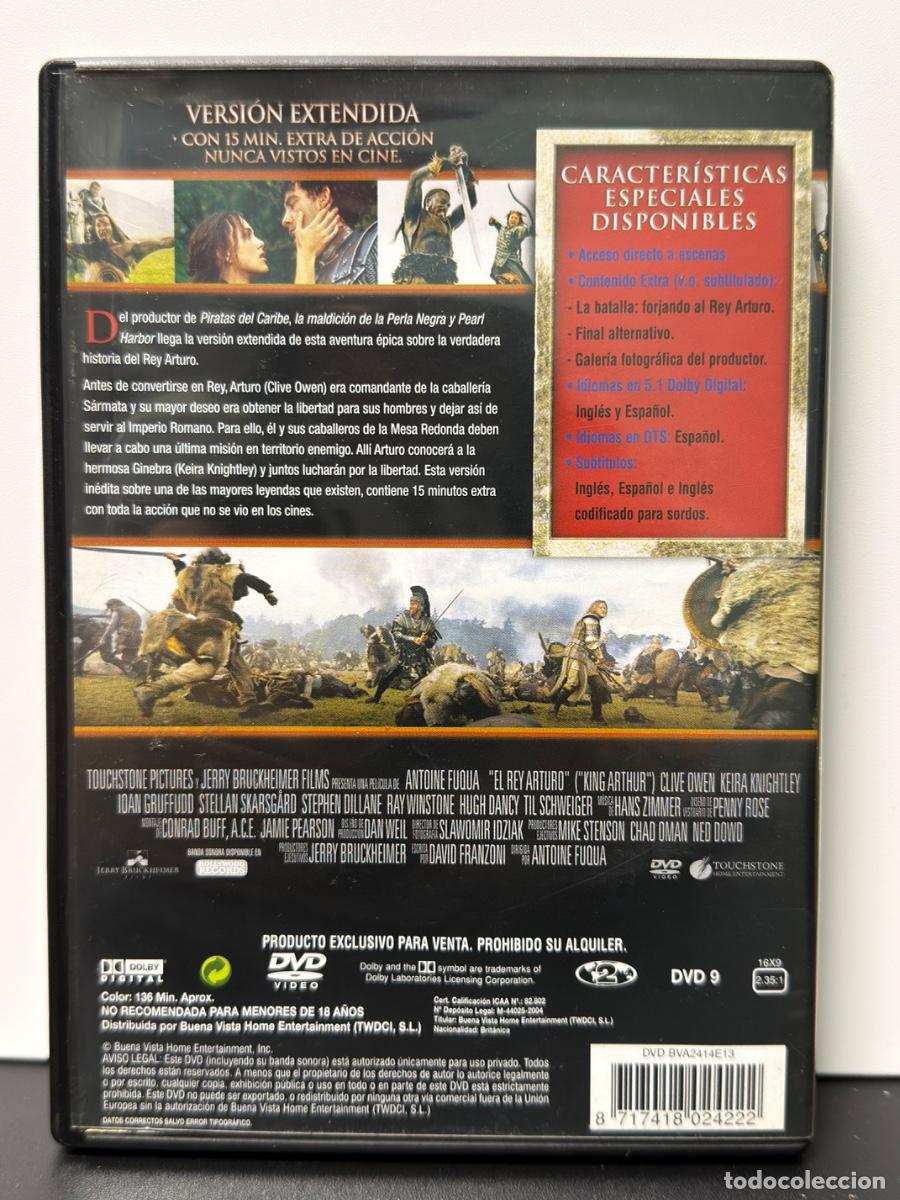 Cine: El Rey Arturo (Versi&oacute;n Extendida) (DVD) - Foto 2