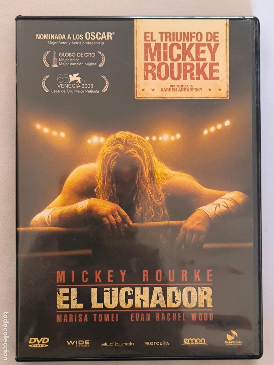 Cine: DVD EL LUCHADOR - MICKEY ROURKE (5N)