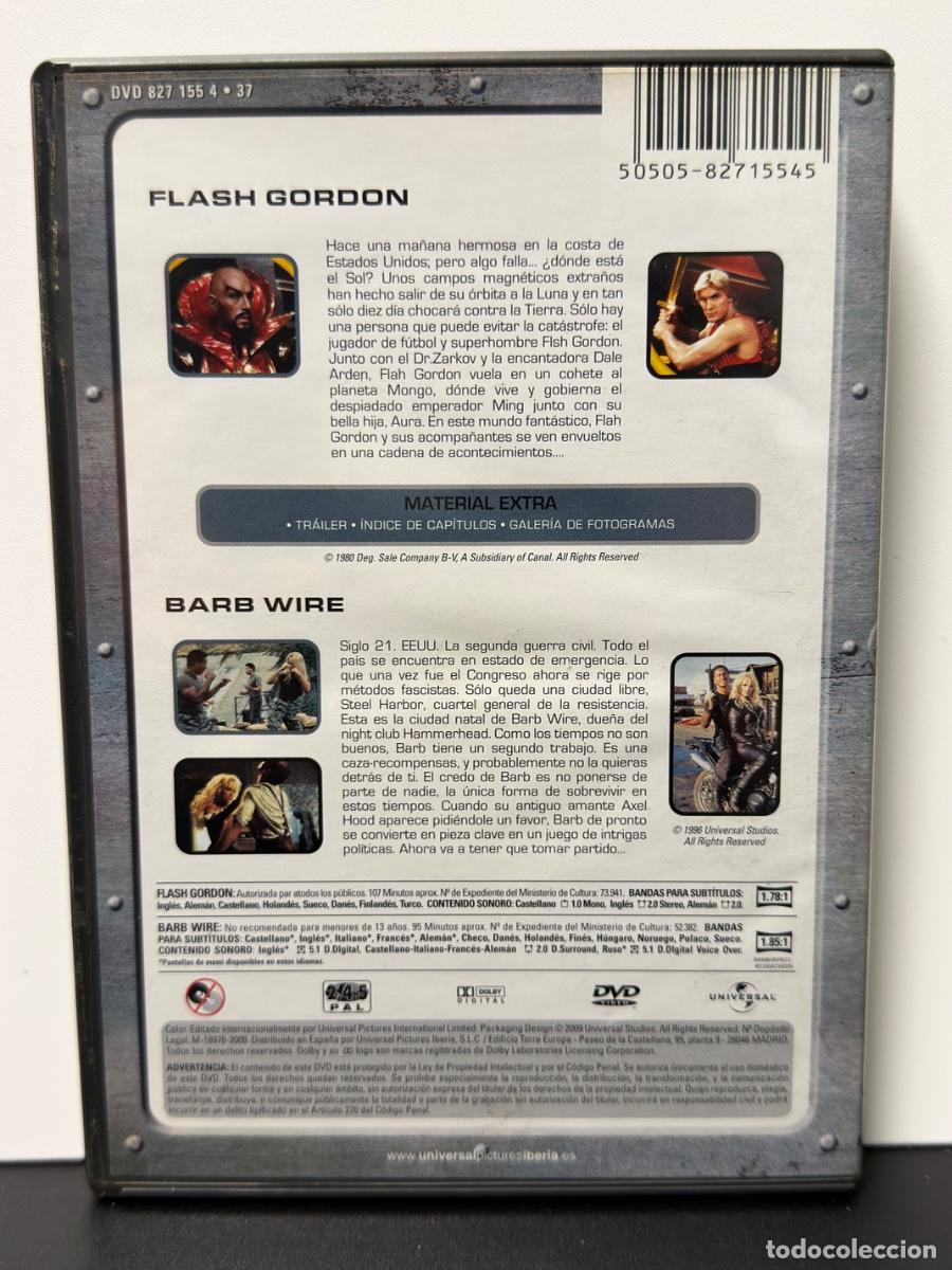 Cine: Flash Gordon + Barb Wire (Pack) (2xDVD) - Foto 2
