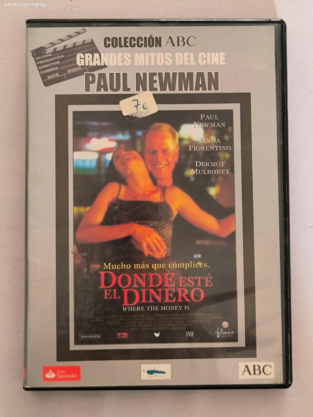 Cine: DVD DONDE ESTE EL DINERO - PAUL NEWMAN (5&Ntilde;)