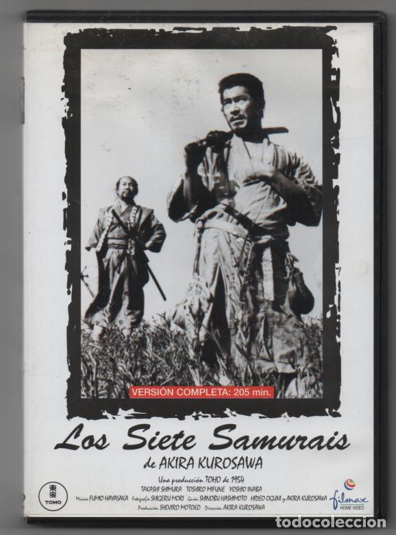 Cinema: Los siete samurais. DVD. Akira Kurosawa