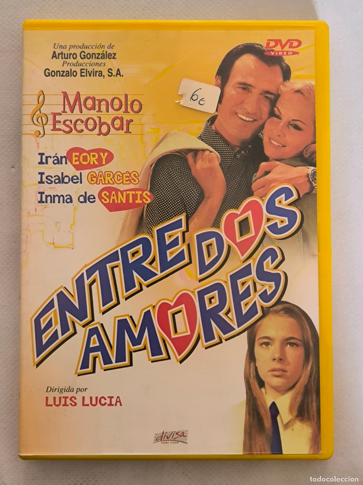 Cine: DVD ENTRE DOS AMORES - LUIS LUCIA (5O)