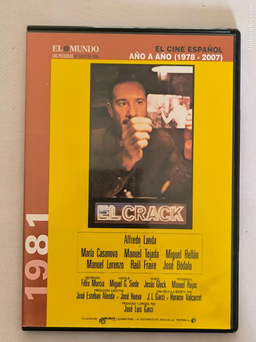 Cine: DVD EL CRACK - JOSE LUIS GARCI - CAJA SLIM (5O)