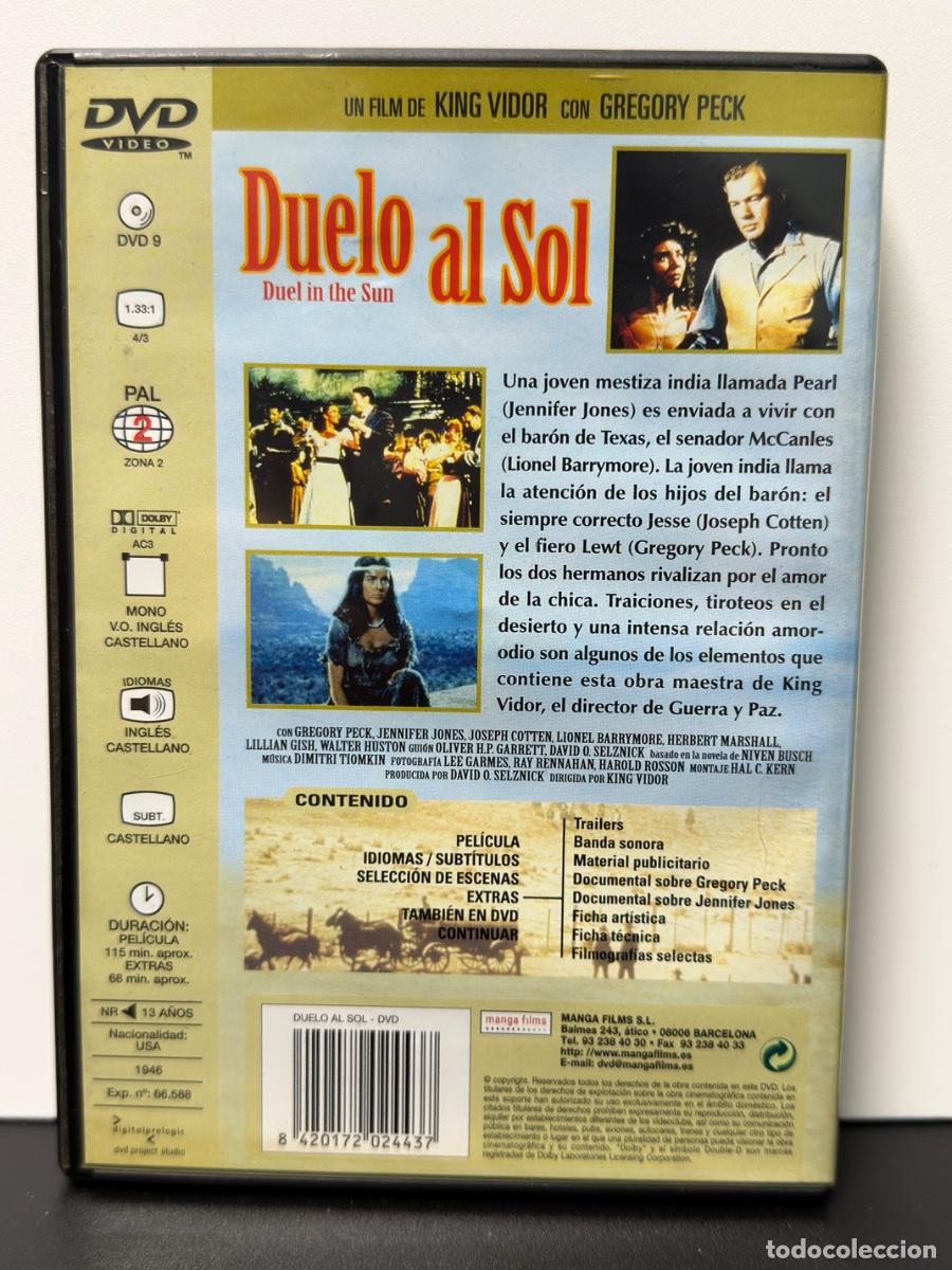 Cine: Duelo Al Sol (DVD) King Vidor - Foto 2