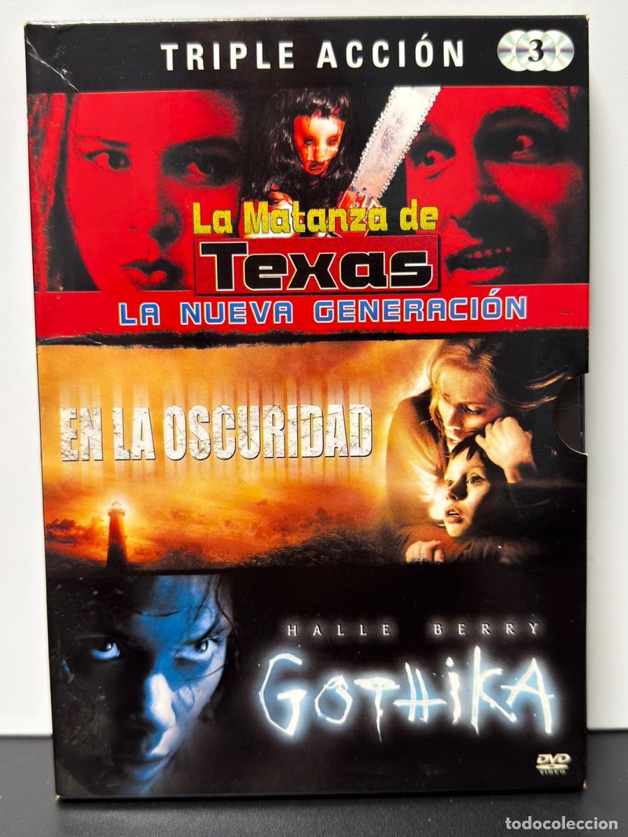 Cinema: La Matanza De Texas + En La Oscuridad + Gothika (3xDVD)