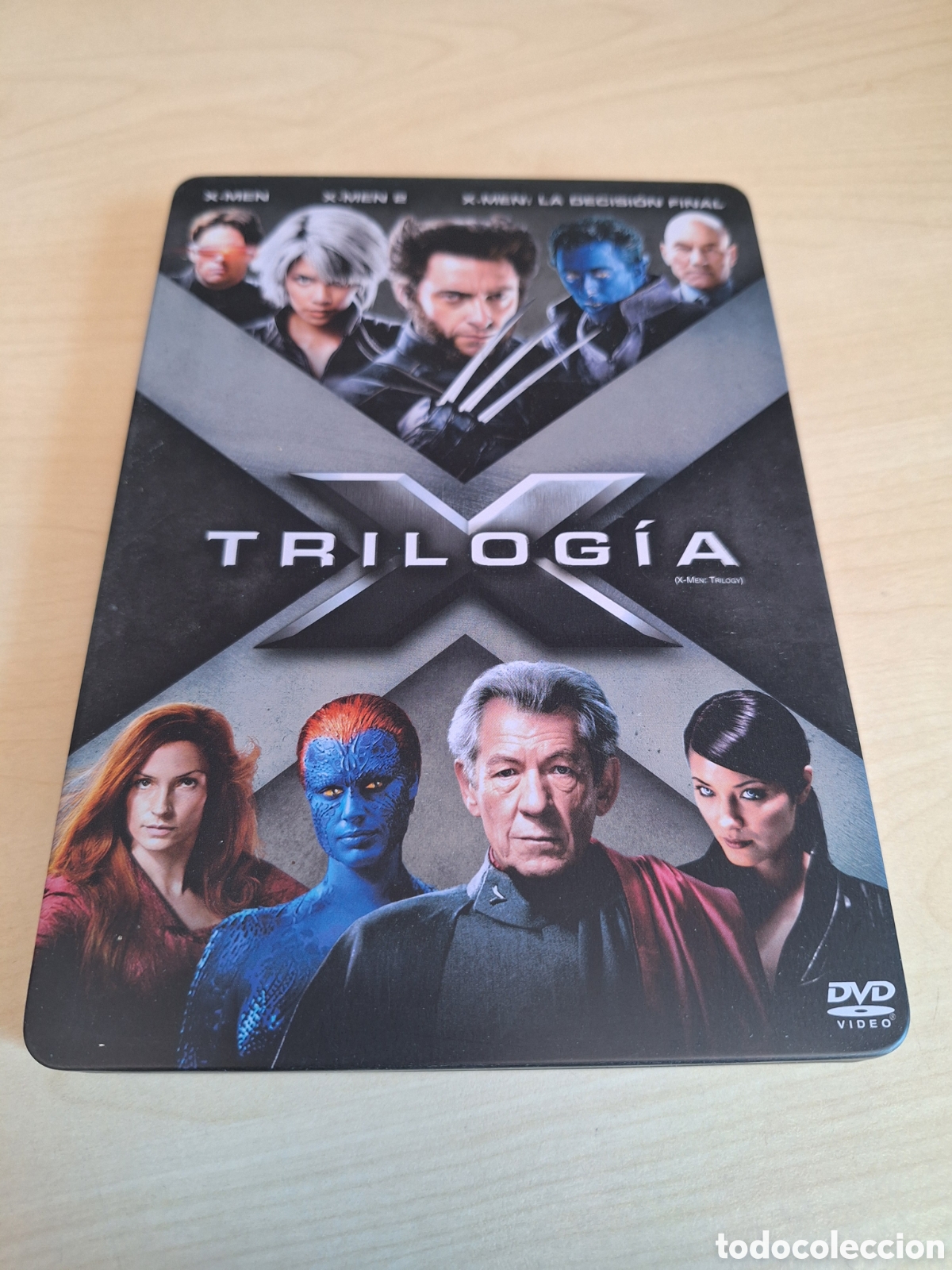 Cine: RD15 trilogia x-men edicion steelbook DVD SEGUNDAMANO