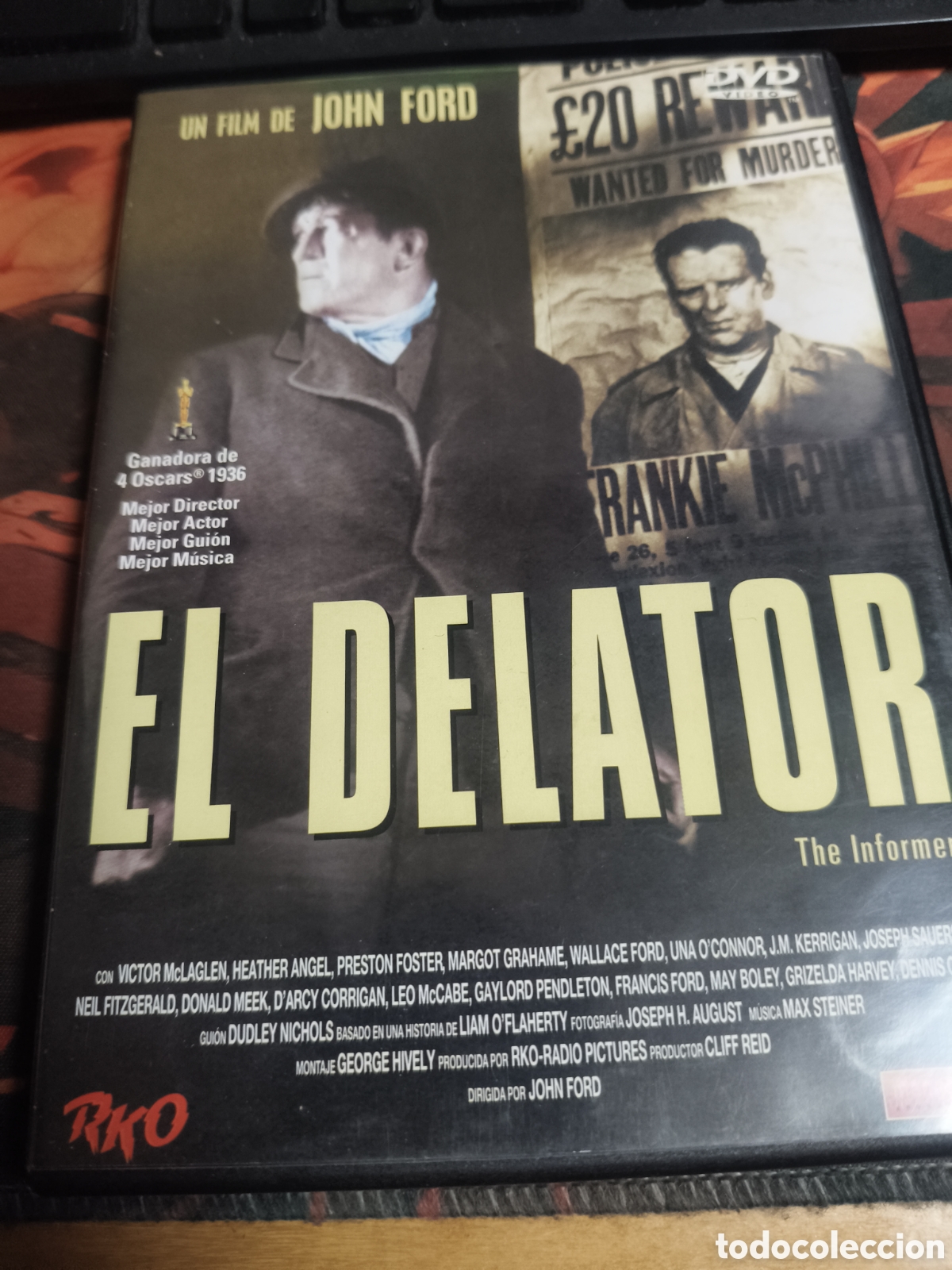 Cine: El delator DVD ------ 27