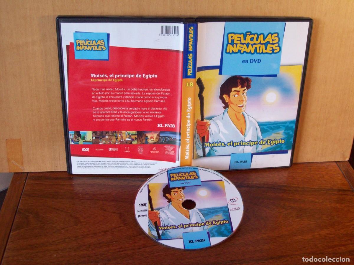 Cine: MOISES, EL PRINCIPE DE EGIPTO - PELICULAS INFANTILES EDICION EL PAIS - DVD